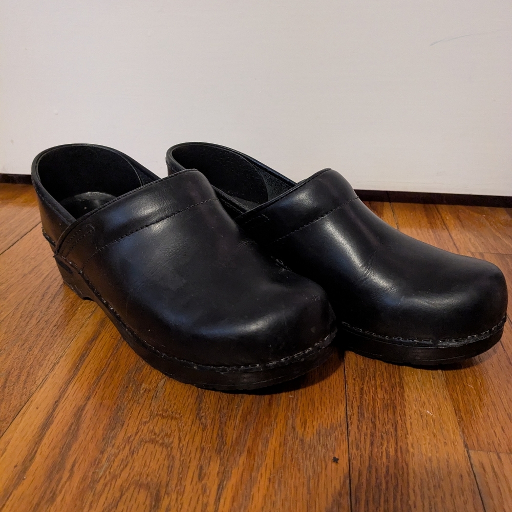 Dansko Leather Clogs